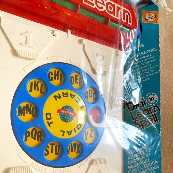 Vintage 1970 Dial To Learn Spelling Toy game by Ohio Art - Picture 2 of 7